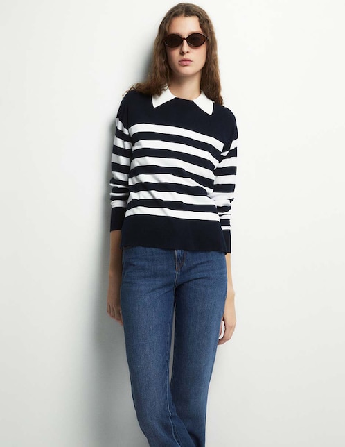 Suéter Sfera cuello redondo para mujer