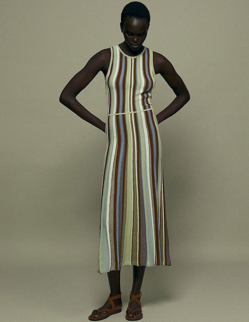 Vestido crop casual Sfera para mujer