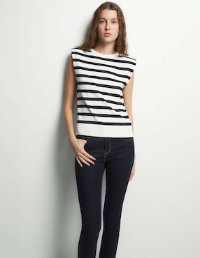 Blusa Sfera manga corta para mujer
