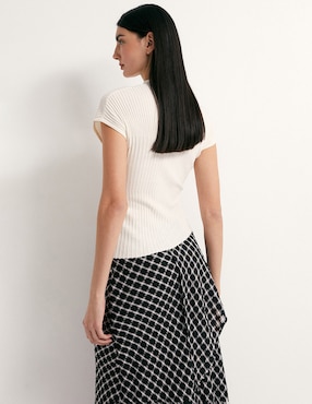 Blusa Sfera manga corta para mujer
