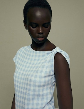 Blusa Sfera manga corta para mujer
