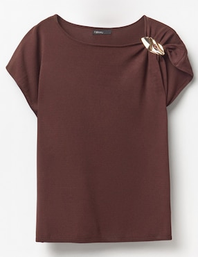 Blusa Sfera manga corta para mujer