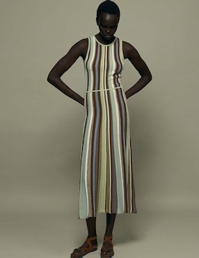 Vestido crop casual Sfera para mujer