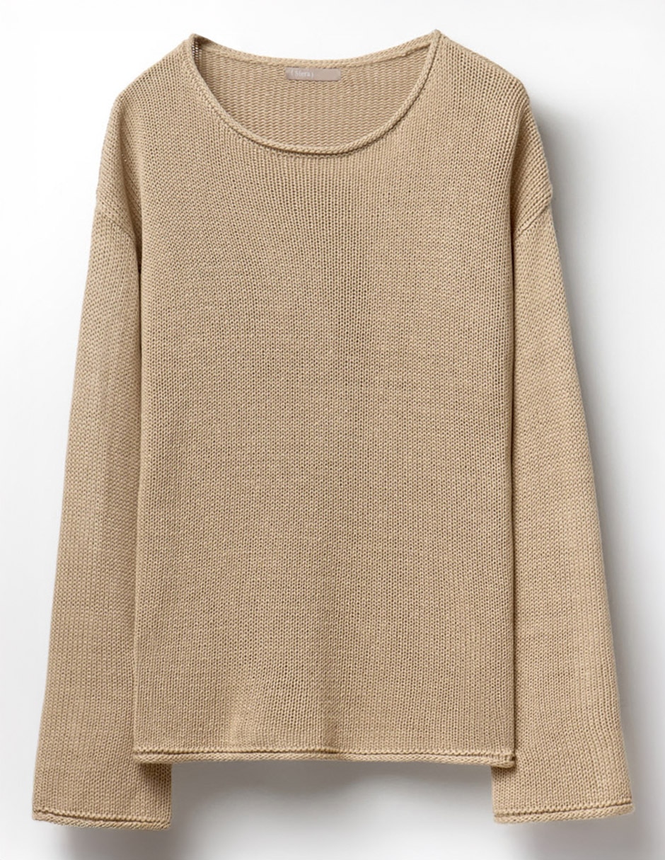 Suéter cuello redondo para mujer 4