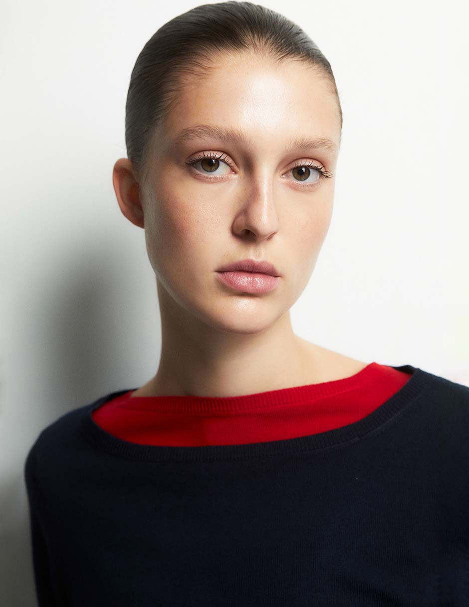 Suéter cuello redondo para mujer 3