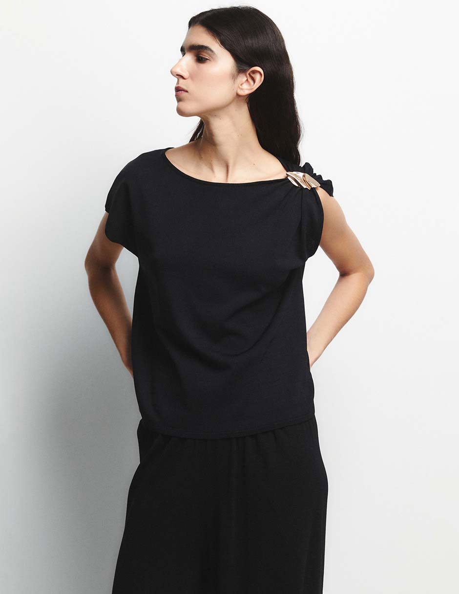 Top Sfera manga corta para mujer Top Sfera manga corta para mujer