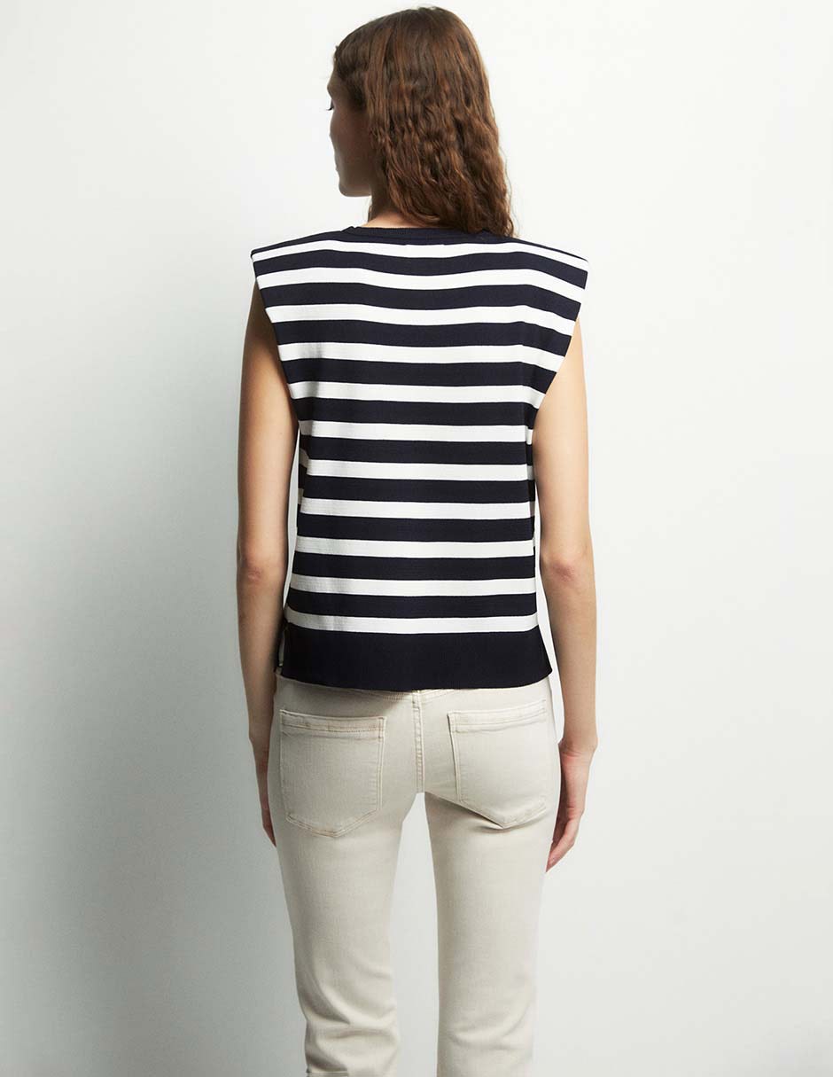 Blusa Sfera manga corta para mujer