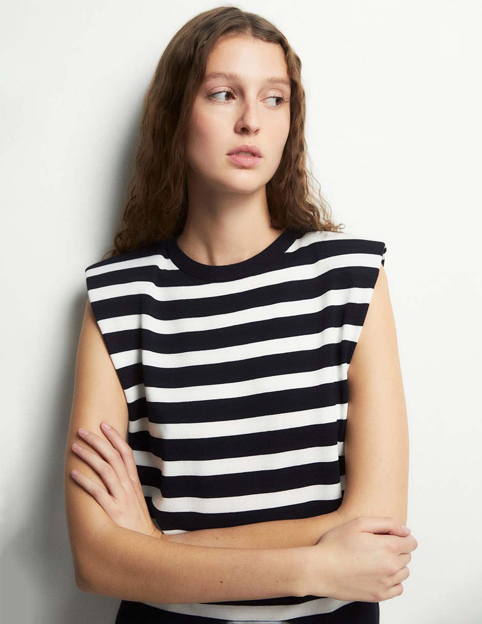 Blusa Sfera manga corta para mujer