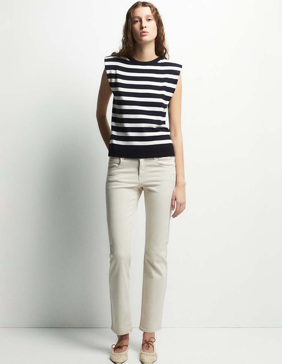 Blusa Sfera manga corta para mujer