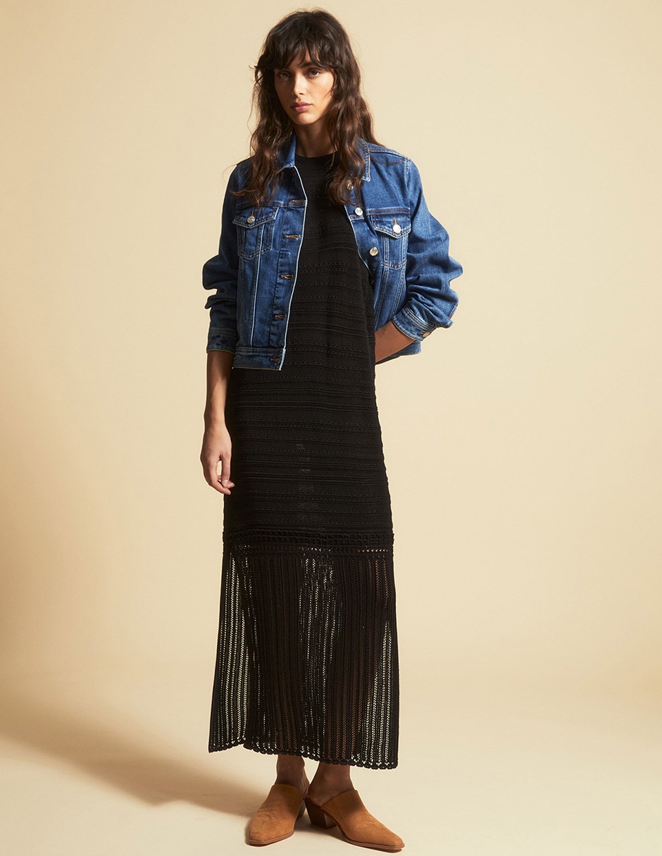Vestido largo casual para mujer 4
