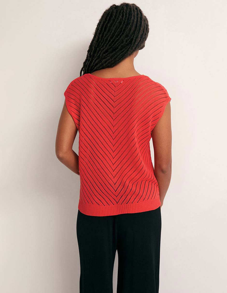 Blusa sin manga para mujer 5