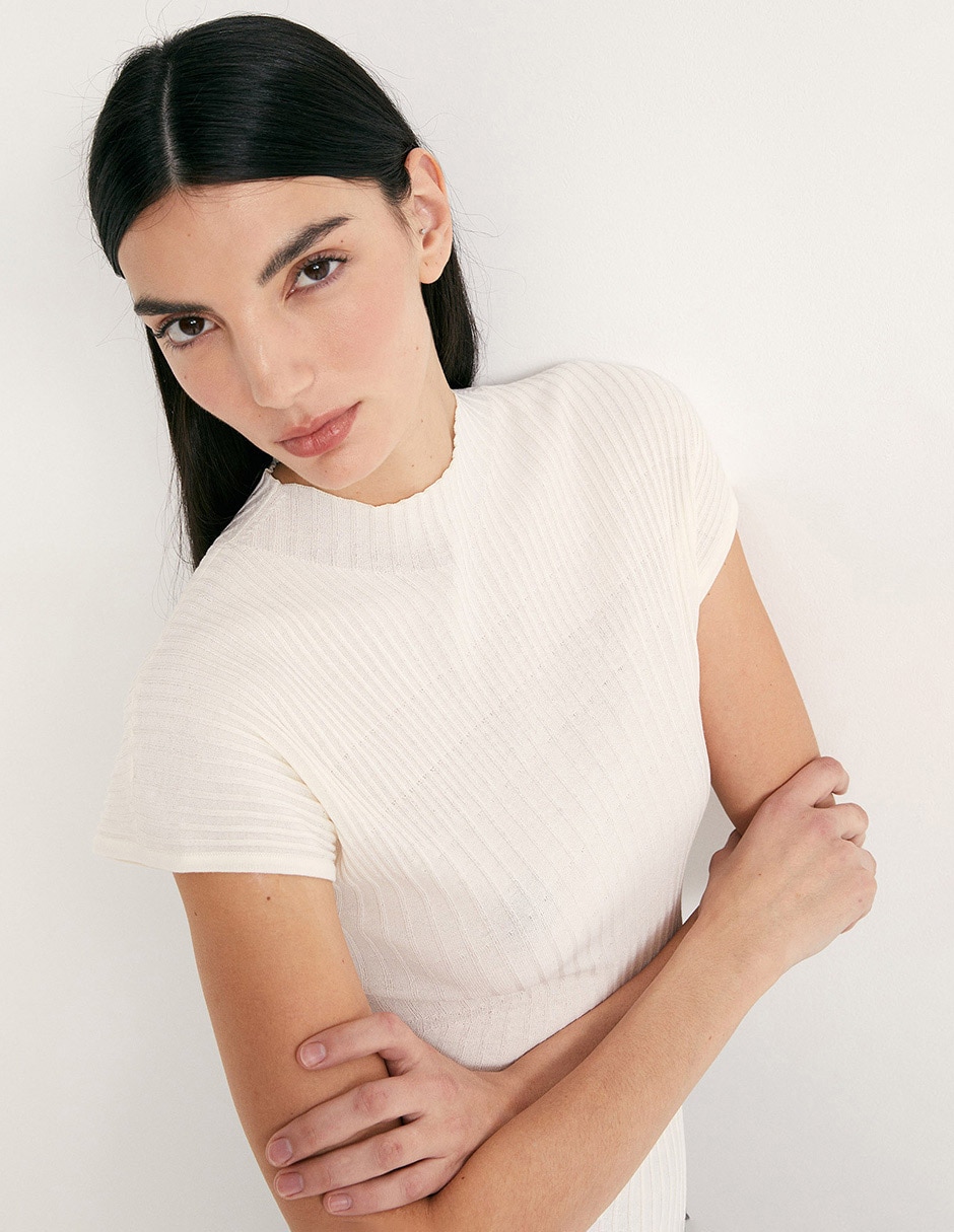 Blusa Sfera manga corta para mujer 2