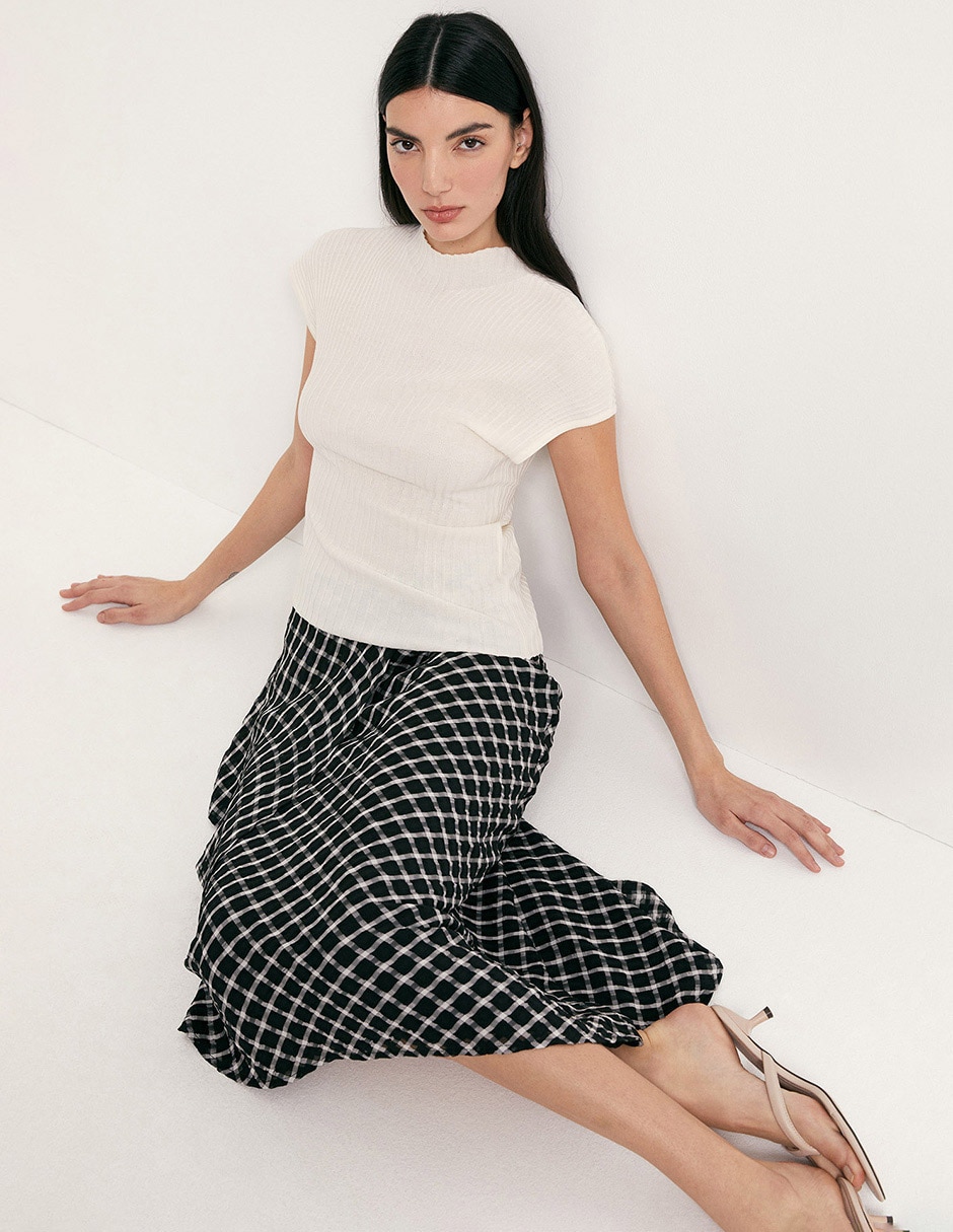 Blusa Sfera manga corta para mujer 4