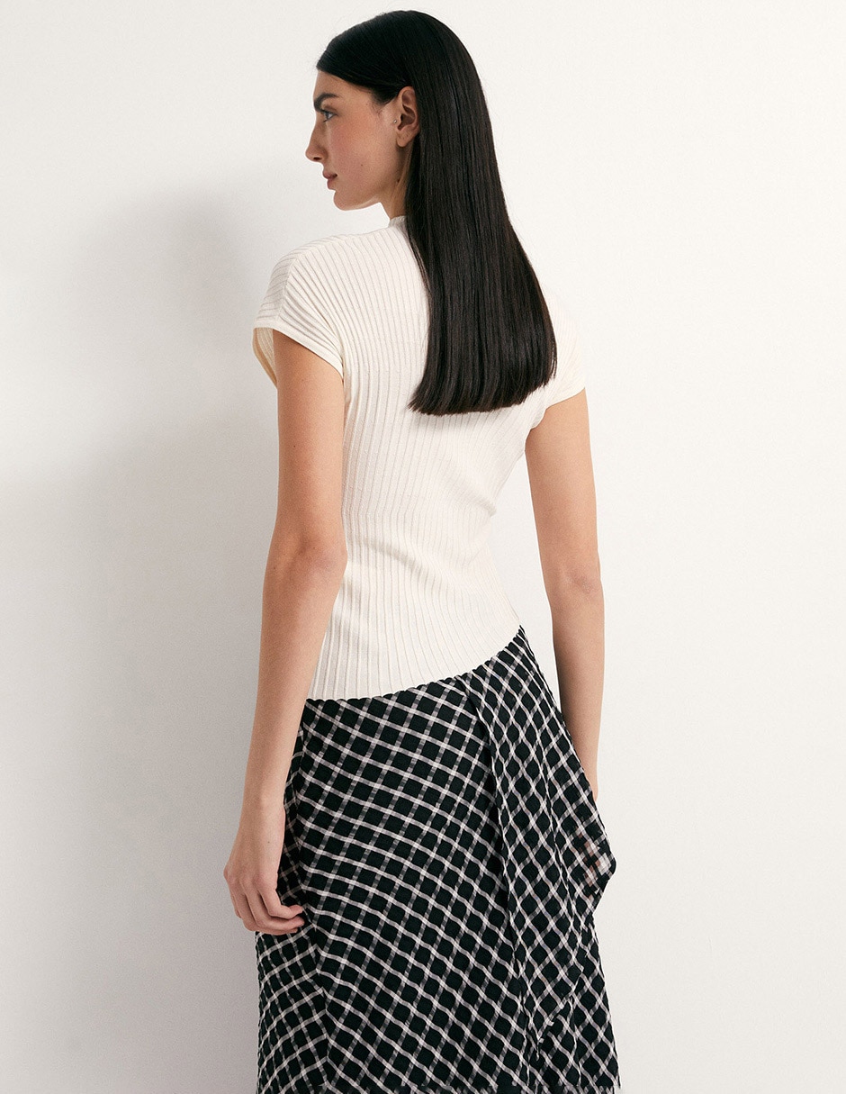 Blusa Sfera manga corta para mujer 5